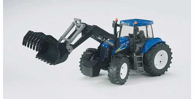 Bruder 03021 New Holland TG285 with Frontloader