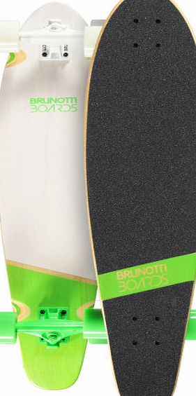 Brunotti Ben Kick-tail Green Longboard - 36 inch