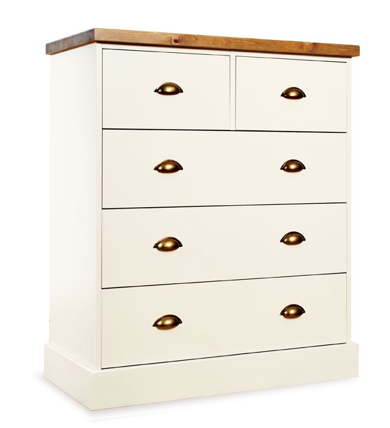 Brunswick Painted 2 over 3 Drawer Chest