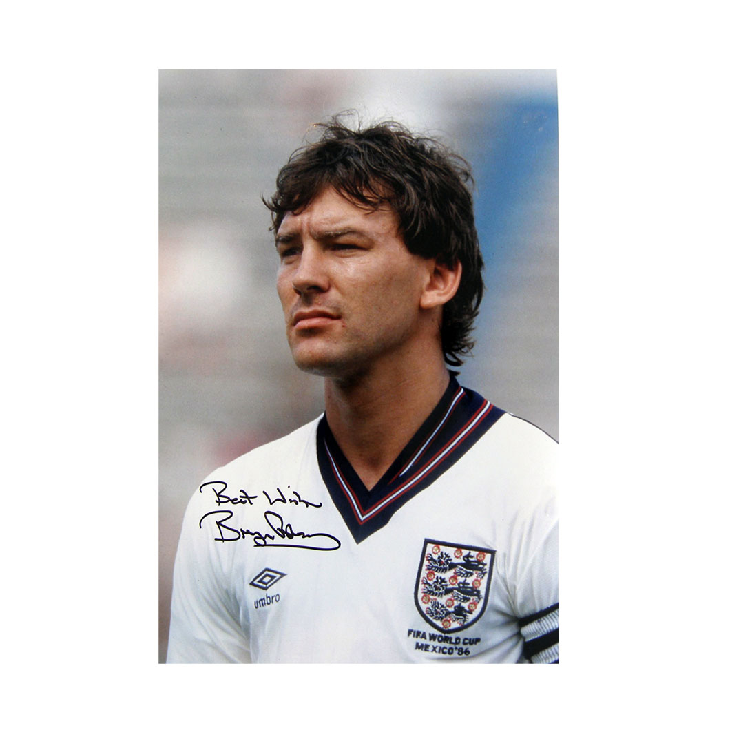 Robson Signed England Photo - Englandand#39;s Captain