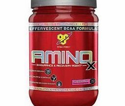 BSN Amino X 435 g Fruit Punch -- Amino Acid Powder for Recovery amp; Muscle Growth