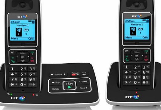 6500 Cordless DECT Phone with Answer Machine and Nuisance Call Blocking (Pack of 2)