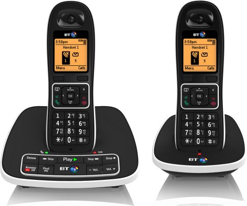 7600 Cordless DECT Phone with Answer Machine and Nuisance Call Blocker (Pack of 2)