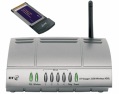 wireless broadband ADSL router and laptop adaptor bundle