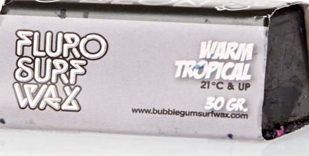 Bubble Gum Neon Black Surf Wax - Warm/ Tropical