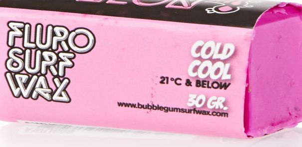 Bubble Gum Neon Pink Surf Wax - Cool/cold
