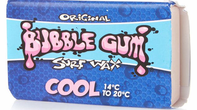 Bubble Gum Womens Bubble Gum Original Blue Surf Wax - Cool