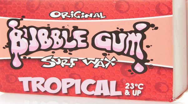 Bubble Gum Womens Bubble Gum Original Red Surf Wax -