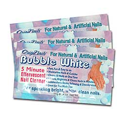 Bubble White Nail Cleaner (3 Pack)