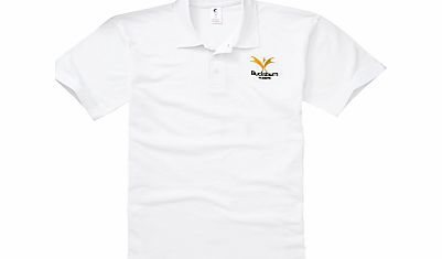 Bucksburn Academy Unisex Polo Shirt, White