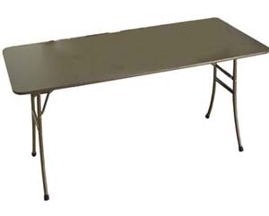 folding table melamine top