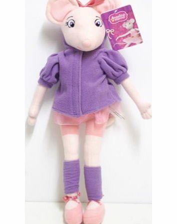Budget Gifts Angelina Ballerina With Jacket Soft Toy 17 Inch With Tag Gift