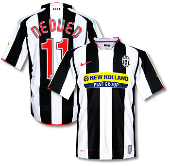Buffon Nike 07-08 Juventus home (Nedved 11)