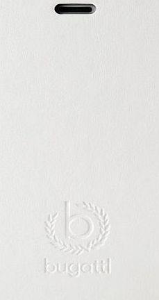 Bugatti Ultra Thin Book Case for Apple iPhone 5/5S - White