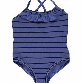Buho Violeta one-piece swimsuit Indigo blue `2