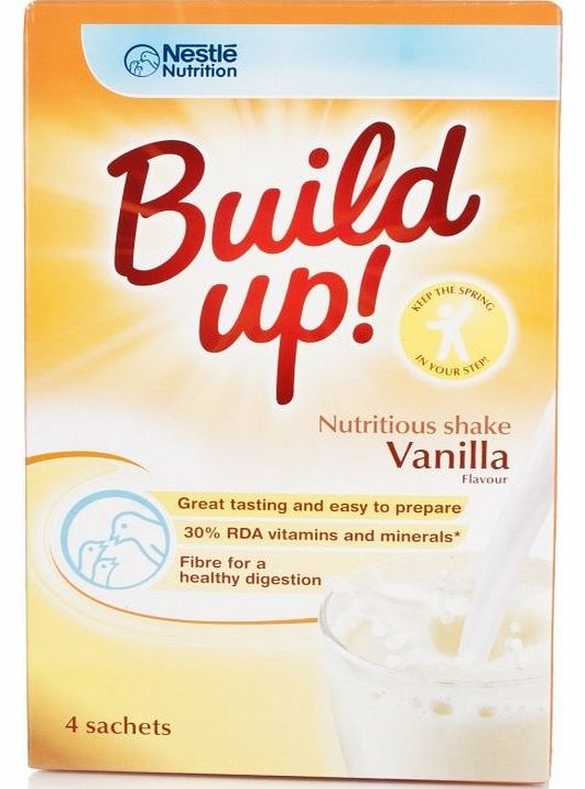 Build Up Nutrition Shake Vanilla