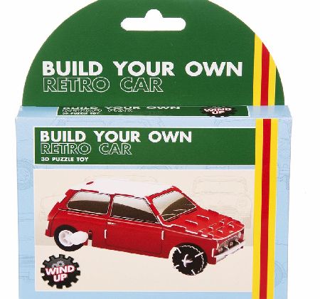 Build Your Own Wind Up Retro Car