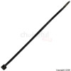 BULK Black Cable Ties 2.5mm x 200mm Pack of 100