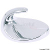 BULK Chrome Plated Large Size Oval Self-Adhesive