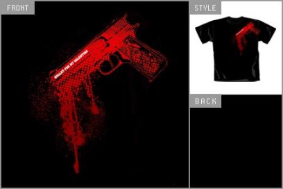 (Guns Splatter) T-shirt