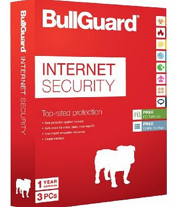 Bullguard  Internet Security 2014 Retail Box - 1 Year - 3 User Licence with 5GB of Online Storage (PC)