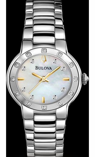 Bulova Diamond Ladies Watch 96R173