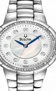Bulova Ladies Diamond - Rosedale Silver Watch