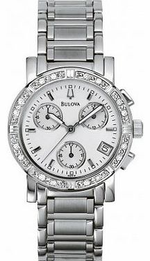 Bulova Ladies Diamond Watch 96R19