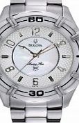 Bulova Ladies Marine Star White Silver Watch