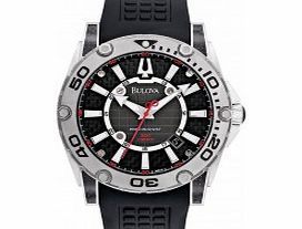Bulova Mens Precisionist Charcoal Black Watch