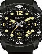 Bulova Mens Sea King UHF Black Chronograph Watch