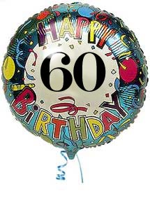 Bunches Birthday Balloon - 60th