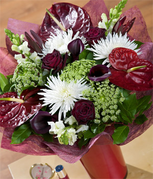 Bunches.co.uk Claret Flame SDFLAM
