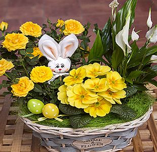 Bunches.co.uk Easter Flower Basket PHEFB