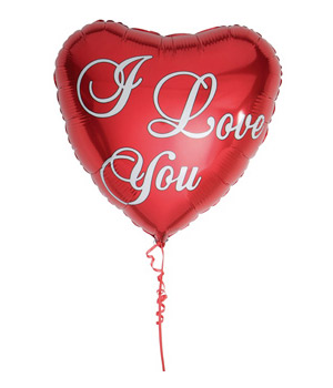 Bunches.co.uk I Love You Balloon