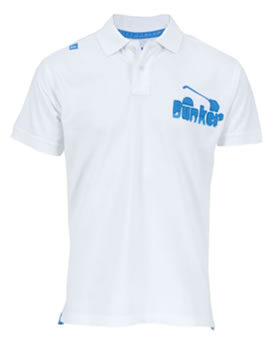 bunker mentality Polo Shirt Clubhouse White