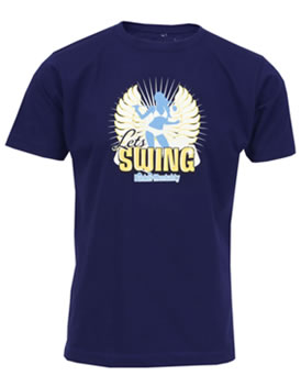 T-Shirt Lets Swing Navy