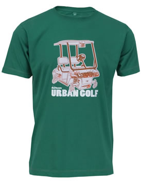 T-Shirt Urban Golf Green
