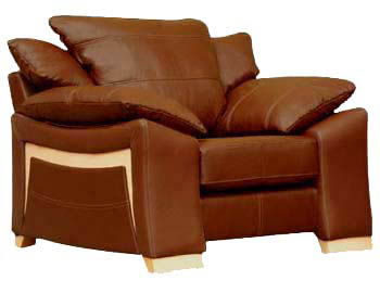 Buoyant Upholstery Eagle Boulevard Leather Armchair