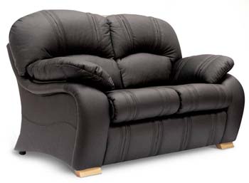 Buoyant Upholstery Eagle Lotus Leather 2 Seater Sofa