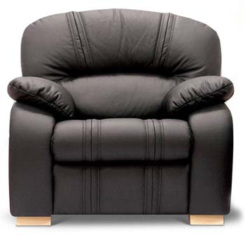 Buoyant Upholstery Eagle Lotus Leather Armchair