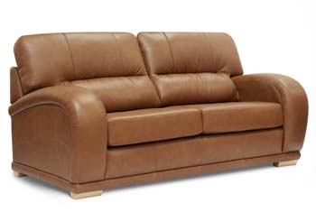 Buoyant Upholstery Eagle Madalyn Leather 3 Seater Sofa