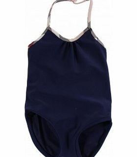 Burberry One-Piece Swimsuit Indigo blue `6 months,12