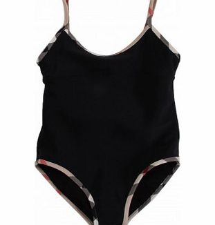 Burberry One-piece Swimsuit Noir `4 years,5 years,6