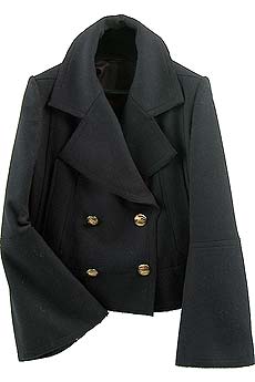 Burberry Prorsum Double-breasted cropped jacket