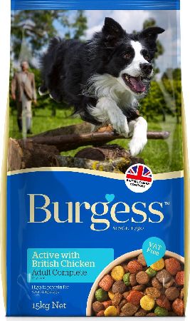 Burgess, 2102[^]0138467 Active Dog Food