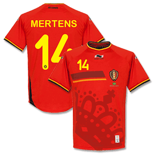 Burrda Belgium Home Mertens Shirt 2014 2015 Inc 2014