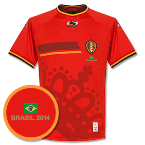 Belgium Home Shirt 2014 2015 Inc Free Brasil