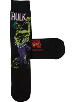 1 Pack Retro Hulk Socks