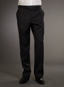 Burton Balmain Grey Stripe Trousers